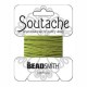 Beadsmith Rayon soutache cord 3mm - Celery